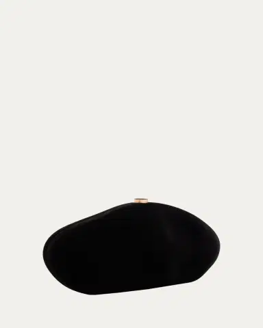 Cult Gaia Caldera Velvety Sculptural Clutch Bag | Thumbnail 3 Cult Gaia Caldera Velvety Sculptural Clutch Bag | Thumbnail 3