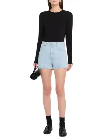 FRAME The Charm Denim Shorts | Thumbnail 1 FRAME The Charm Denim Shorts | Thumbnail 1