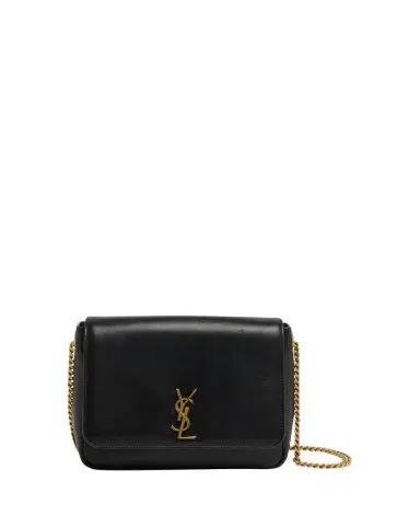 Saint Laurent Kate YSL Flap Shoulder Bag in Leather | Thumbnail 1 Saint Laurent Kate YSL Flap Shoulder Bag in Leather | Thumbnail 1