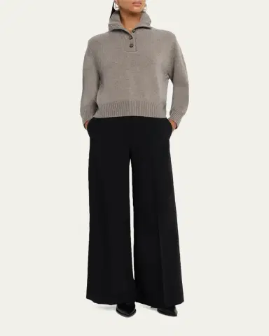 Yves Salomon Wool Turtleneck Pullover | Thumbnail 2 Yves Salomon Wool Turtleneck Pullover | Thumbnail 2