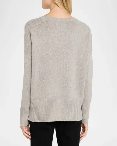 Lisa Yang Mila Cashmere Crewneck Sweater | Thumbnail 3 Lisa Yang Mila Cashmere Crewneck Sweater | Thumbnail 3