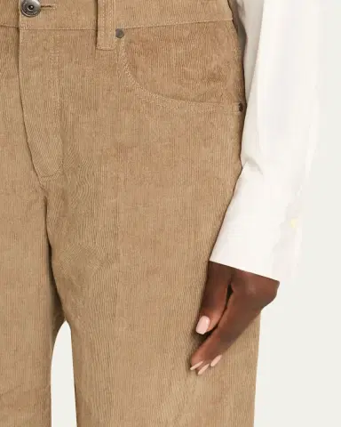 Brunello Cucinelli Corduroy Wide-Leg Crop Pants | Thumbnail 5 Brunello Cucinelli Corduroy Wide-Leg Crop Pants | Thumbnail 5