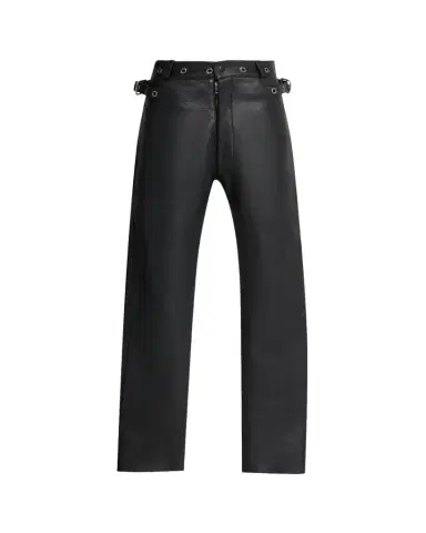 Tom Ford Men's Slim Fit Grained Leather Biker Pants | Thumbnail 1 Tom Ford Men's Slim Fit Grained Leather Biker Pants | Thumbnail 1