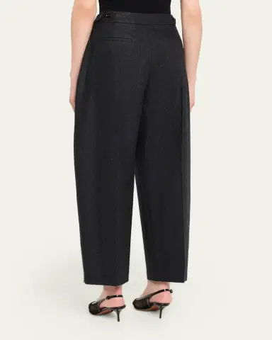Alaïa Flannel Tailored Pants | Thumbnail 3 Alaïa Flannel Tailored Pants | Thumbnail 3