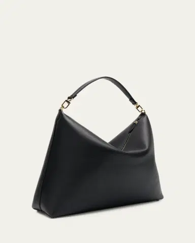 Toteme Bevel Slouchy Grain Leather Tote Bag | Thumbnail 3 Toteme Bevel Slouchy Grain Leather Tote Bag | Thumbnail 3