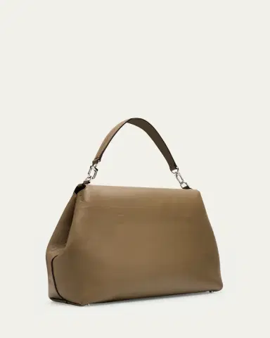 Toteme T-Lock Smooth Calf Leather Satchel Bag | Thumbnail 3 Toteme T-Lock Smooth Calf Leather Satchel Bag | Thumbnail 3