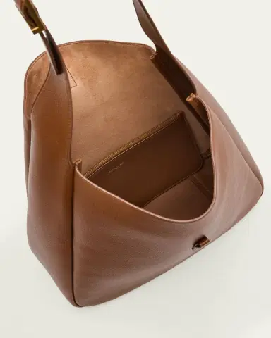 Saint Laurent Le 5 À 7 Large YSL Shoulder Bag in Grain Leather | Thumbnail 8 Saint Laurent Le 5 À 7 Large YSL Shoulder Bag in Grain Leather | Thumbnail 8