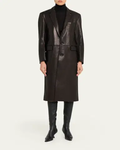 TONYWACK Vegetable-Tanned Leather Coat | Thumbnail 2 TONYWACK Vegetable-Tanned Leather Coat | Thumbnail 2