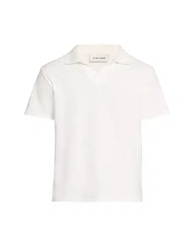 Frame Men's Jacquard Polo Shirt | Thumbnail 1 Frame Men's Jacquard Polo Shirt | Thumbnail 1