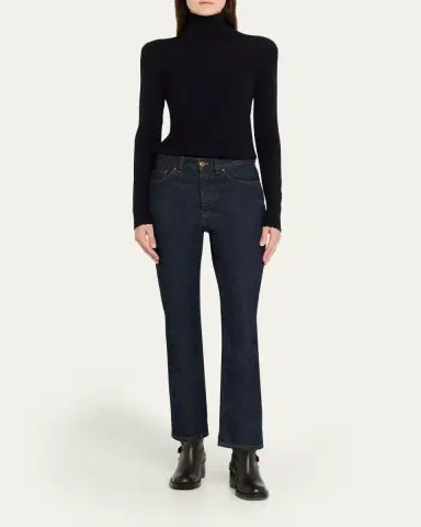 Chloé Dakota Burnished Leather Moto Ankle Boots | Thumbnail 5 Chloé Dakota Burnished Leather Moto Ankle Boots | Thumbnail 5