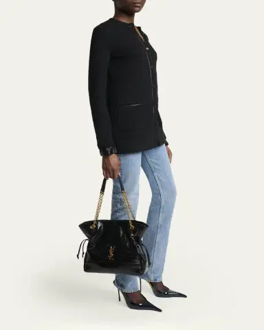 Saint Laurent Jamie 4.3 Small YSL Shopper Tote Bag in Leather | Thumbnail 5 Saint Laurent Jamie 4.3 Small YSL Shopper Tote Bag in Leather | Thumbnail 5