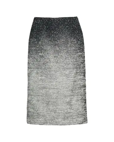 Oscar de la Renta Ombre Metallic Boucle Jacquard Midi Pencil Skirt | Thumbnail 1 Oscar de la Renta Ombre Metallic Boucle Jacquard Midi Pencil Skirt | Thumbnail 1