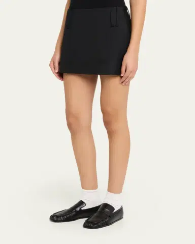 TONYWACK Wool Mini Skirt | Thumbnail 4 TONYWACK Wool Mini Skirt | Thumbnail 4