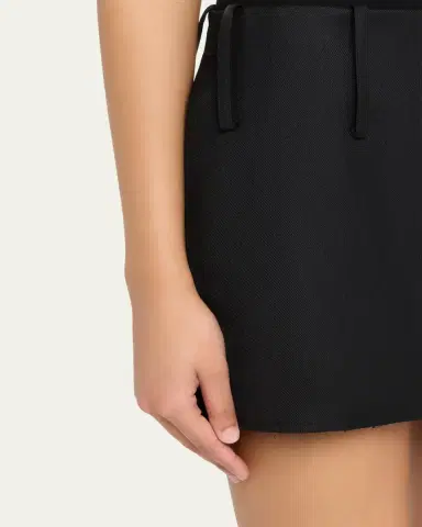TONYWACK Wool Mini Skirt | Thumbnail 5 TONYWACK Wool Mini Skirt | Thumbnail 5