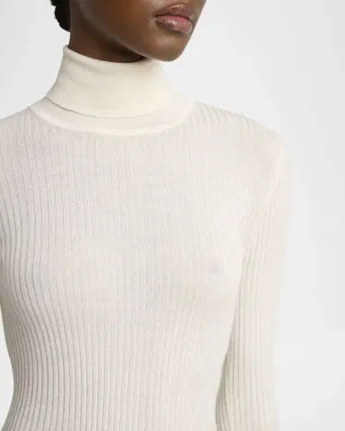Gabriela Hearst Peppe Cashmere Silk Turtleneck Sweater | Thumbnail 4 Gabriela Hearst Peppe Cashmere Silk Turtleneck Sweater | Thumbnail 4