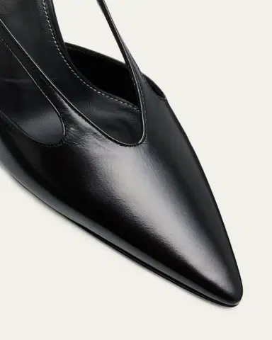 Toteme Cutout Leather Pointed-Toe Pumps | Thumbnail 5 Toteme Cutout Leather Pointed-Toe Pumps | Thumbnail 5