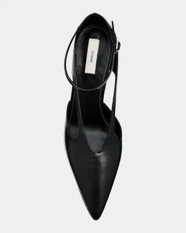 Toteme Cutout Leather Pointed-Toe Pumps | Thumbnail 10 Toteme Cutout Leather Pointed-Toe Pumps | Thumbnail 10