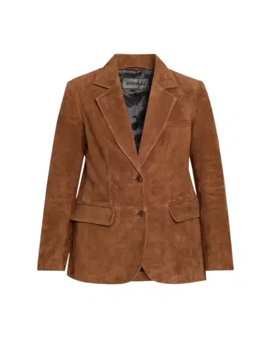 SPRWMN Suede Classic Blazer | Thumbnail 1 SPRWMN Suede Classic Blazer | Thumbnail 1