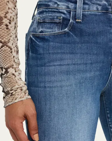 L'Agence Kendra High Rise Crop Flare Jeans | Thumbnail 5 L'Agence Kendra High Rise Crop Flare Jeans | Thumbnail 5