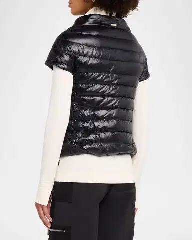 HERNO Emilia Water-Resistant Ultralight Nylon Puffer Cape | Thumbnail 2 HERNO Emilia Water-Resistant Ultralight Nylon Puffer Cape | Thumbnail 2