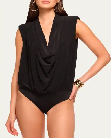 Ramy Brook Eden Sleeveless Cowl-Neck Bodysuit | Thumbnail 3 Ramy Brook Eden Sleeveless Cowl-Neck Bodysuit | Thumbnail 3