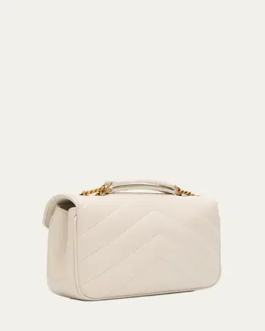 Saint Laurent Loulou Small YSL Shoulder Bag in Quilted Leather | Thumbnail 2 Saint Laurent Loulou Small YSL Shoulder Bag in Quilted Leather | Thumbnail 2