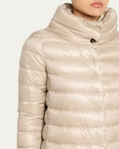 Herno Amelia Ultra-Light A-Line Down Jacket | Thumbnail 5 Herno Amelia Ultra-Light A-Line Down Jacket | Thumbnail 5
