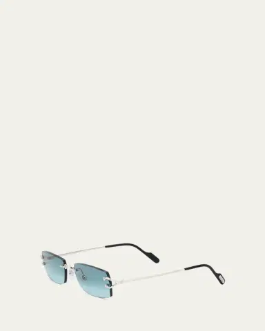 Cartier Men's CT0550S Metal Rectangle Sunglasses | Thumbnail 5 Cartier Men's CT0550S Metal Rectangle Sunglasses | Thumbnail 5