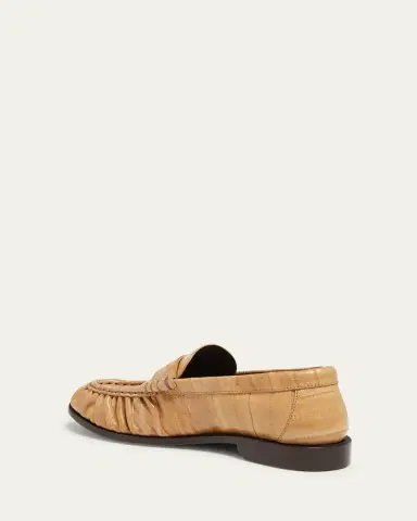 Saint Laurent Le Loafer Eel Leather Penny Loafers | Thumbnail 4 Saint Laurent Le Loafer Eel Leather Penny Loafers | Thumbnail 4