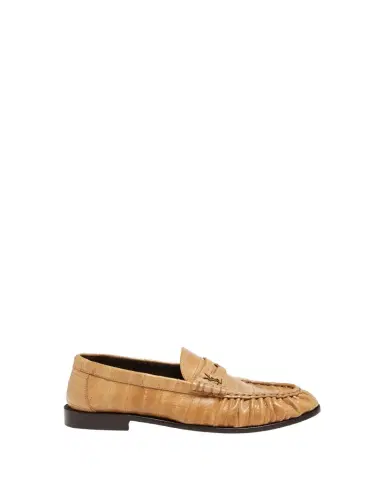 Saint Laurent Le Loafer Eel Leather Penny Loafers | Thumbnail 1 Saint Laurent Le Loafer Eel Leather Penny Loafers | Thumbnail 1