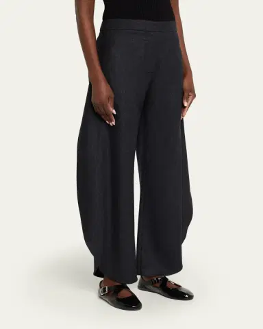 Alaïa Wool Flannel Petal Pants | Thumbnail 4 Alaïa Wool Flannel Petal Pants | Thumbnail 4