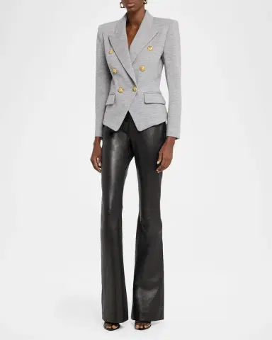 Balmain Double-Breasted Wool Blazer | Thumbnail 6 Balmain Double-Breasted Wool Blazer | Thumbnail 6