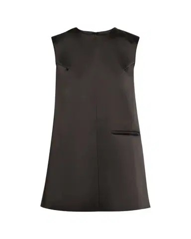 RÓHE Sculptural Satin Mini Cape Dress | Thumbnail 1 RÓHE Sculptural Satin Mini Cape Dress | Thumbnail 1