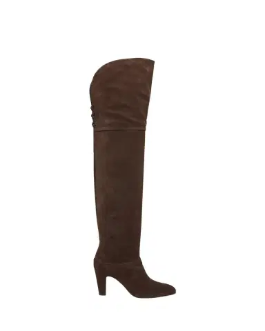 Chloé Eve Suede Over-The-Knee Boots | Thumbnail 4 Chloé Eve Suede Over-The-Knee Boots | Thumbnail 4