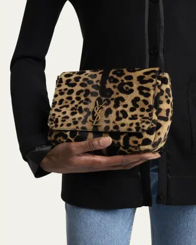 Saint Laurent Kate YSL Shoulder Bag in Leopard-Print Calf Hair | Thumbnail 2 Saint Laurent Kate YSL Shoulder Bag in Leopard-Print Calf Hair | Thumbnail 2