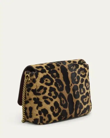 Saint Laurent Kate YSL Shoulder Bag in Leopard-Print Calf Hair | Thumbnail 3 Saint Laurent Kate YSL Shoulder Bag in Leopard-Print Calf Hair | Thumbnail 3