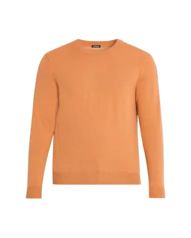 Kiton Men's 12GG Cashmere Knit Crewneck Sweater | Thumbnail 1 Kiton Men's 12GG Cashmere Knit Crewneck Sweater | Thumbnail 1