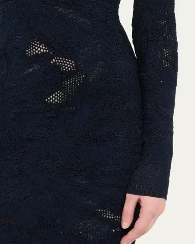 Alaïa Floral Lace Maxi Dress | Thumbnail 5 Alaïa Floral Lace Maxi Dress | Thumbnail 5