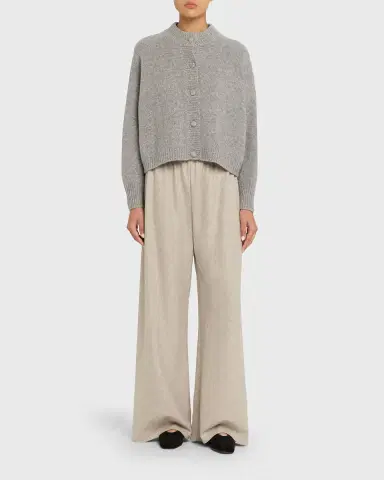 Frame The Cashmere Fleck Cardigan | Thumbnail 6 Frame The Cashmere Fleck Cardigan | Thumbnail 6