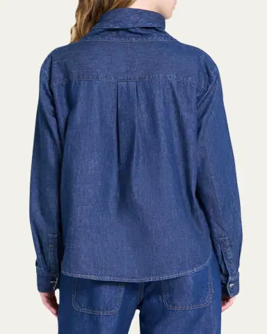 TWP My Maria Denim Shirt | Thumbnail 3 TWP My Maria Denim Shirt | Thumbnail 3
