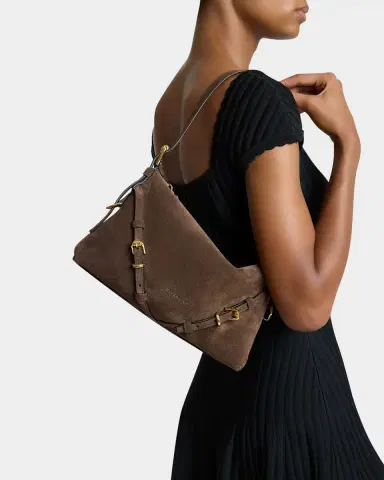 Givenchy Mini Voyou Suede Shoulder Bag | Thumbnail 6 Givenchy Mini Voyou Suede Shoulder Bag | Thumbnail 6