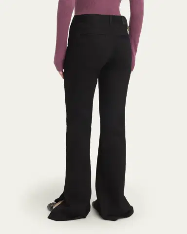 Chloé Denim Split-Cuff Flare Trousers | Thumbnail 3 Chloé Denim Split-Cuff Flare Trousers | Thumbnail 3