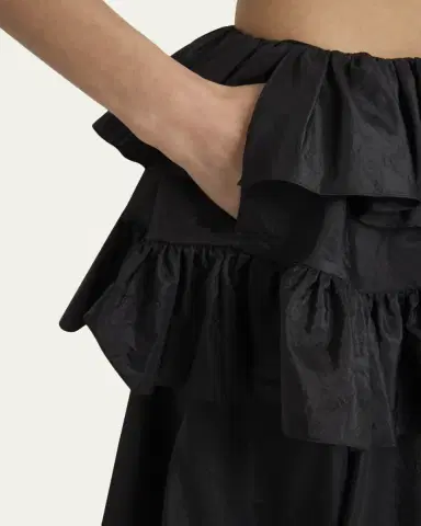 Chloé Ruffled Silk Maxi Skirt | Thumbnail 5 Chloé Ruffled Silk Maxi Skirt | Thumbnail 5