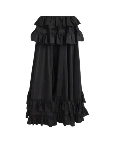 Chloé Ruffled Silk Maxi Skirt | Thumbnail 1 Chloé Ruffled Silk Maxi Skirt | Thumbnail 1