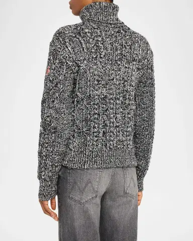 Moncler Grenoble Wool-Blend Turtleneck Sweater | Thumbnail 2 Moncler Grenoble Wool-Blend Turtleneck Sweater | Thumbnail 2