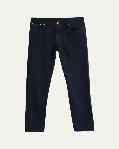 ZEGNA Men's Slim-Fit Marbled Cotton Five-Pocket Pants | Thumbnail 5 ZEGNA Men's Slim-Fit Marbled Cotton Five-Pocket Pants | Thumbnail 5