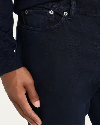 ZEGNA Men's Slim-Fit Marbled Cotton Five-Pocket Pants | Thumbnail 9 ZEGNA Men's Slim-Fit Marbled Cotton Five-Pocket Pants | Thumbnail 9