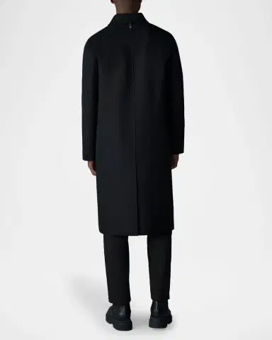 Mackage Men's Beckett Handmade Wool Overcoat | Thumbnail 7 Mackage Men's Beckett Handmade Wool Overcoat | Thumbnail 7