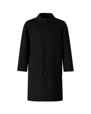 Mackage Men's Beckett Handmade Wool Overcoat | Thumbnail 1 Mackage Men's Beckett Handmade Wool Overcoat | Thumbnail 1