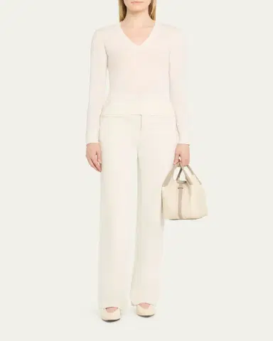 Loro Piana Bale Two-Tone Leather Bucket Shoulder Bag | Thumbnail 5 Loro Piana Bale Two-Tone Leather Bucket Shoulder Bag | Thumbnail 5